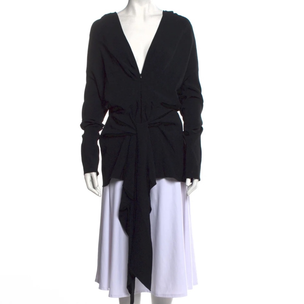 Tome NYC Blouse Tie at Front  Blouse